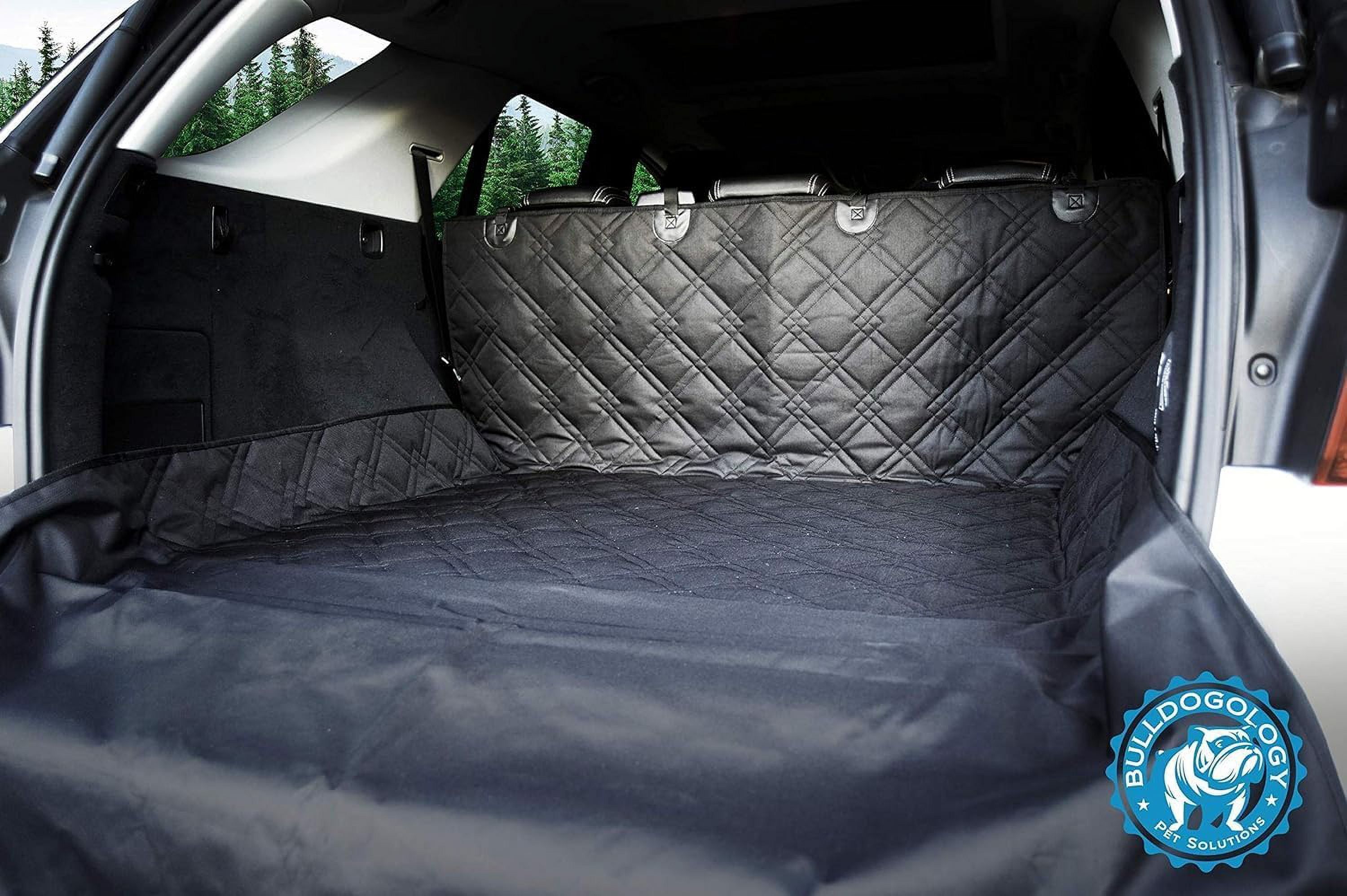 Large Black Waterproof Pet Cargo Mat for SUVs