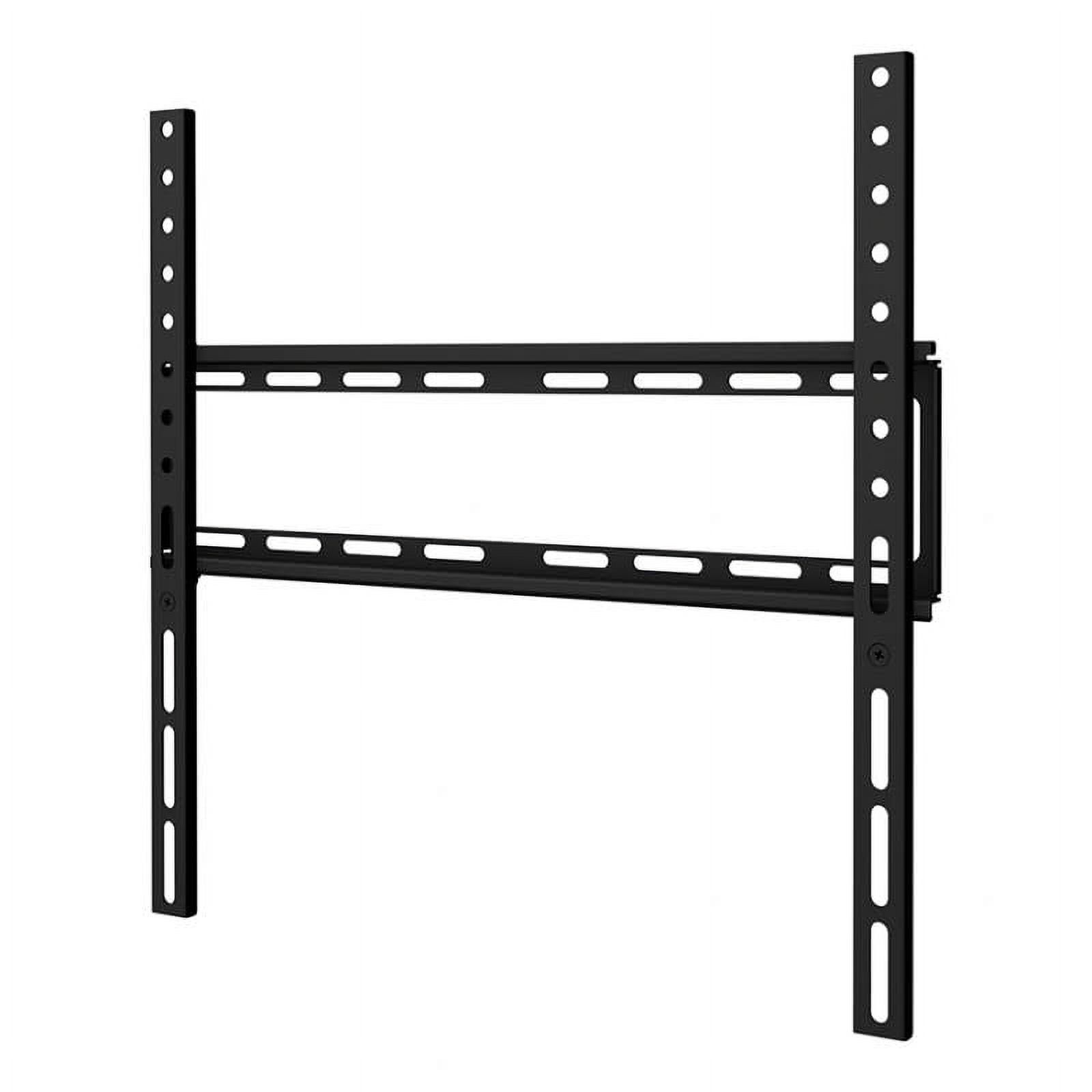 Black Steel Low Profile TV Wall Mount for 26" to 55" Screens