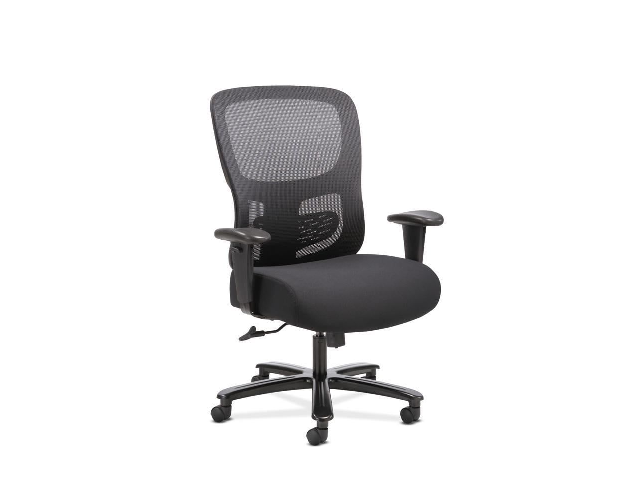 Sadie Black Mesh and Fabric Big and Tall Executive Chair