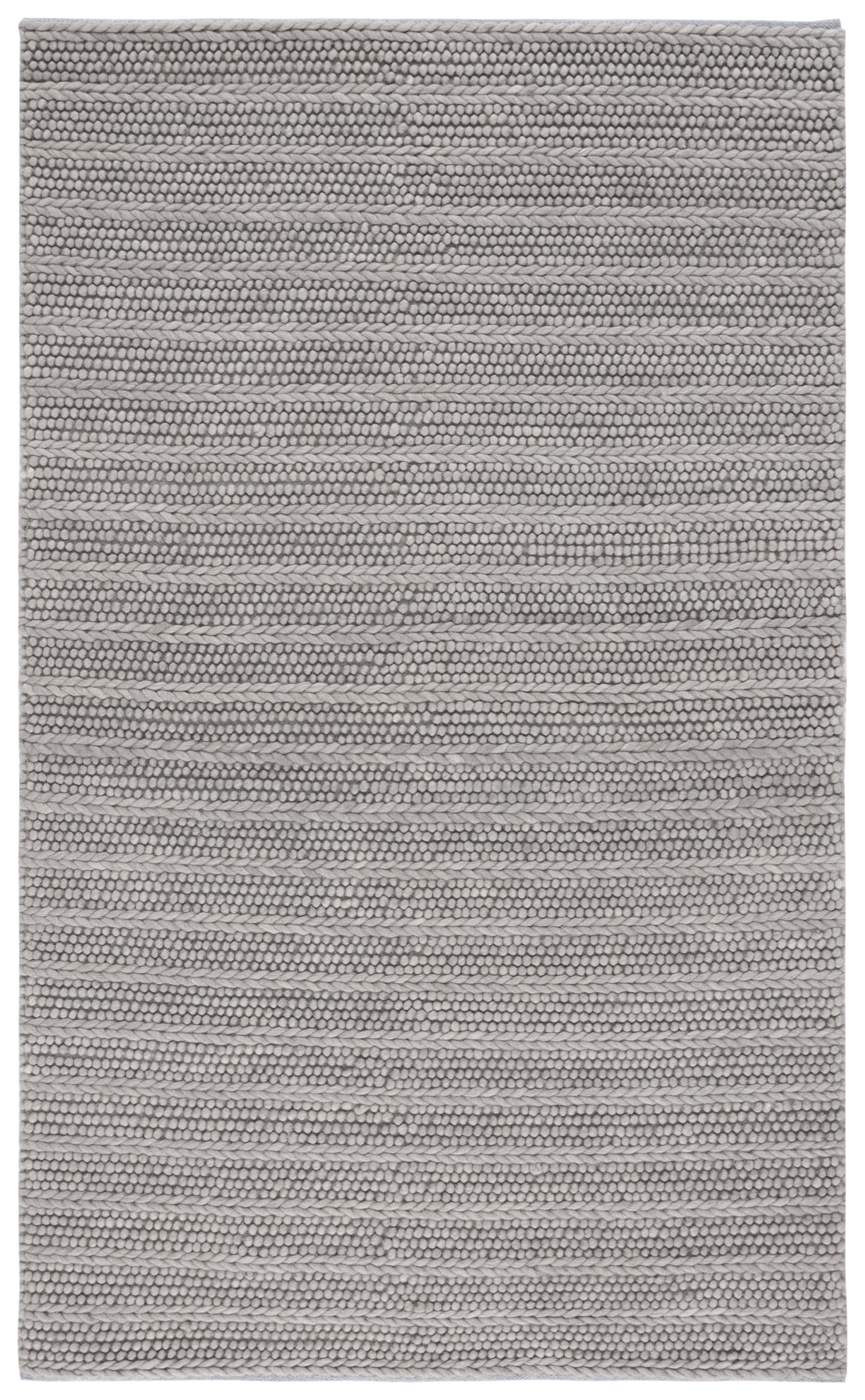 SAFAVIEH Natura Damion Striped Area Rug, Grey, 9' x 12'