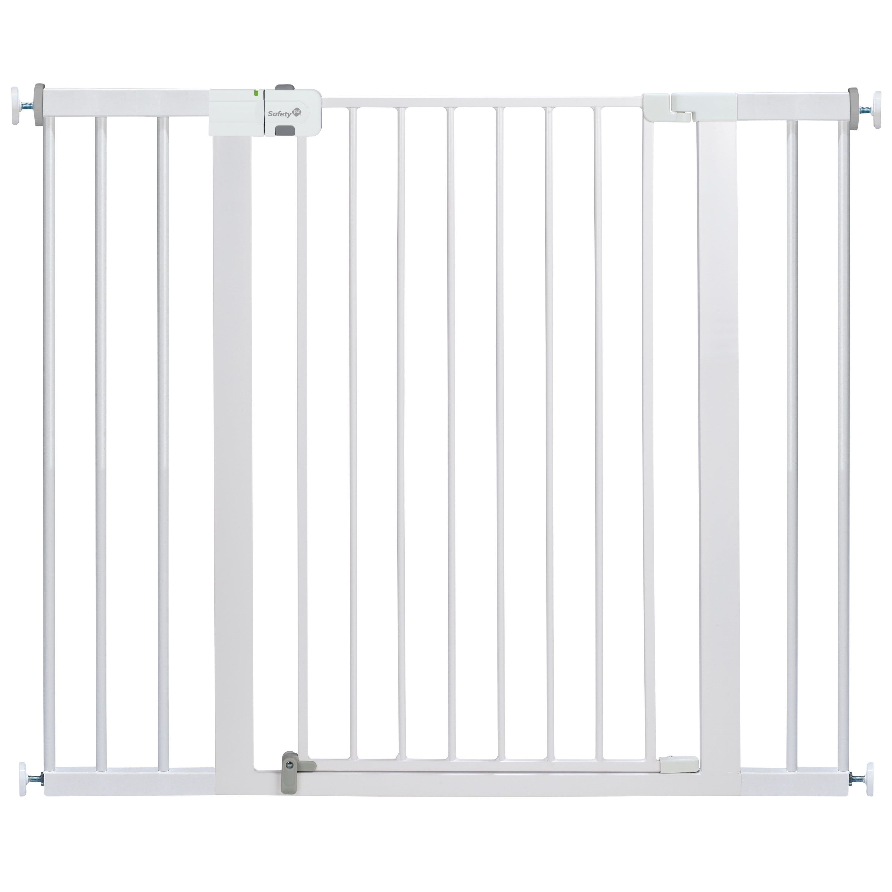 White Extra Tall & Wide Pressure Mounted Baby Gate