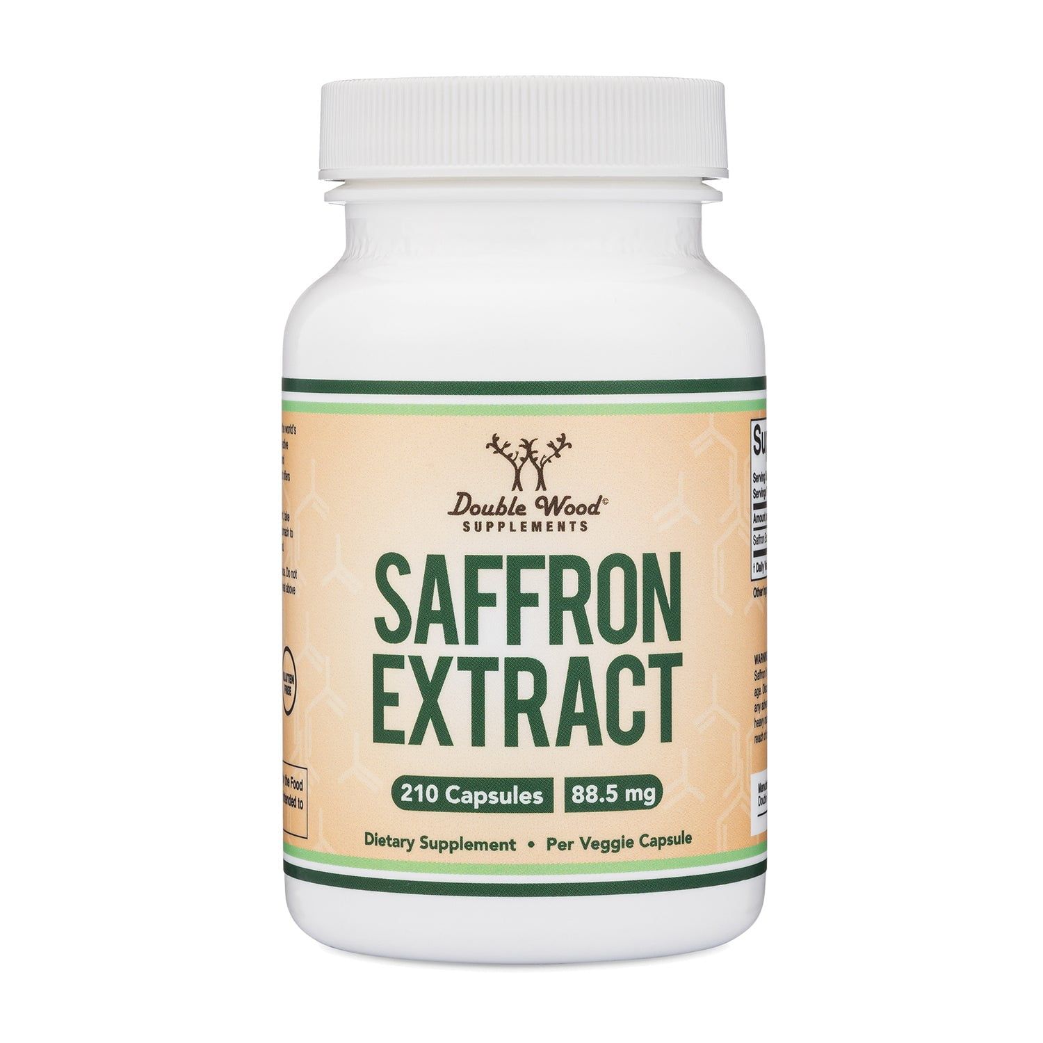 Saffron Extract 88.5mg Vegan Capsules for Weight Support