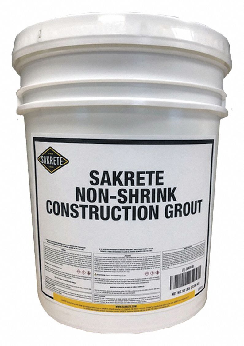 50 lb Gray Non-Shrink Construction Grout for Concrete