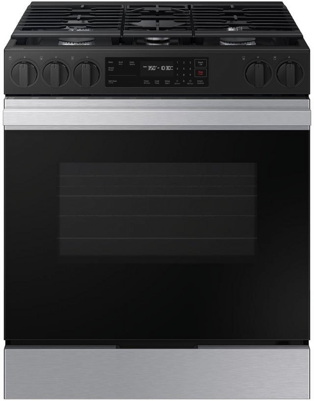 Samsung 6.0 Cu. Ft. Stainless Steel Smart Gas Range