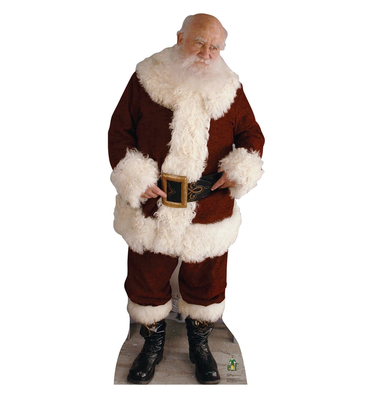 Life-Size Santa Claus Cardboard Standup from Elf Movie