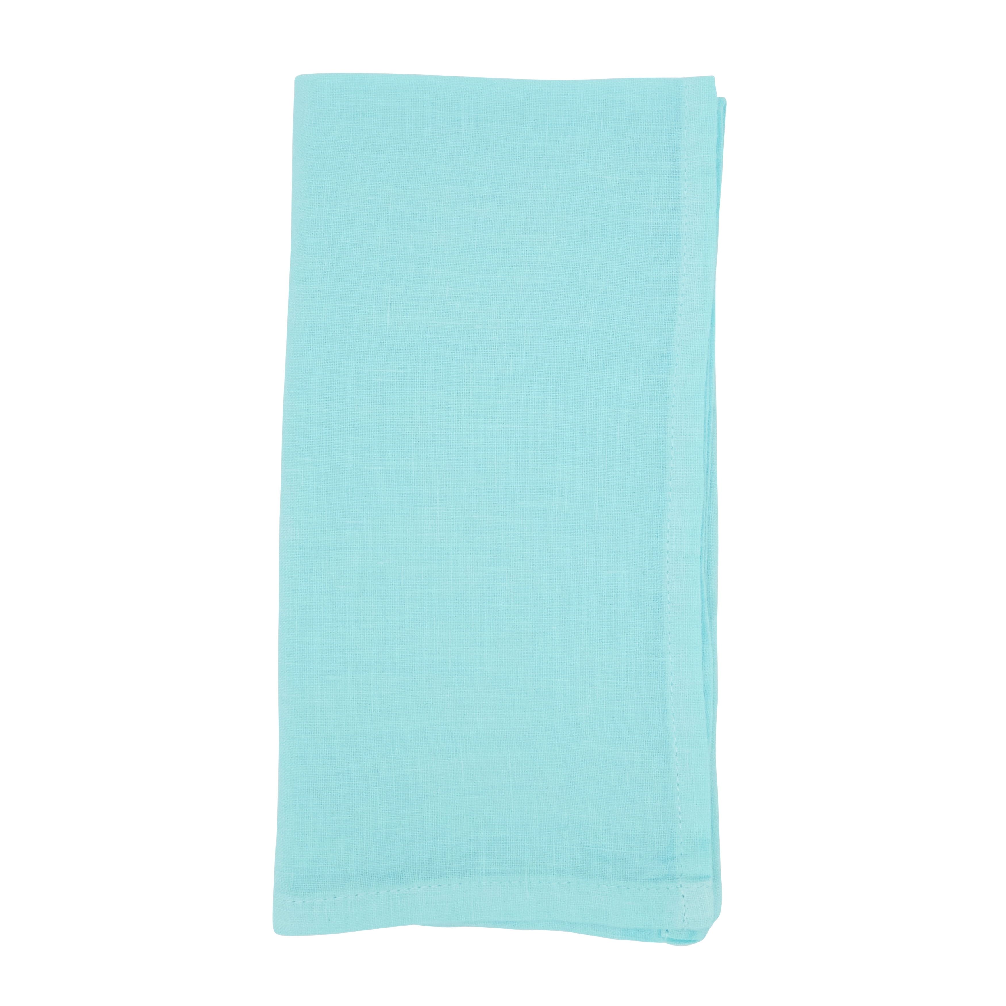 Aqua Pure Linen Elegance Table Napkin Set, 20 in