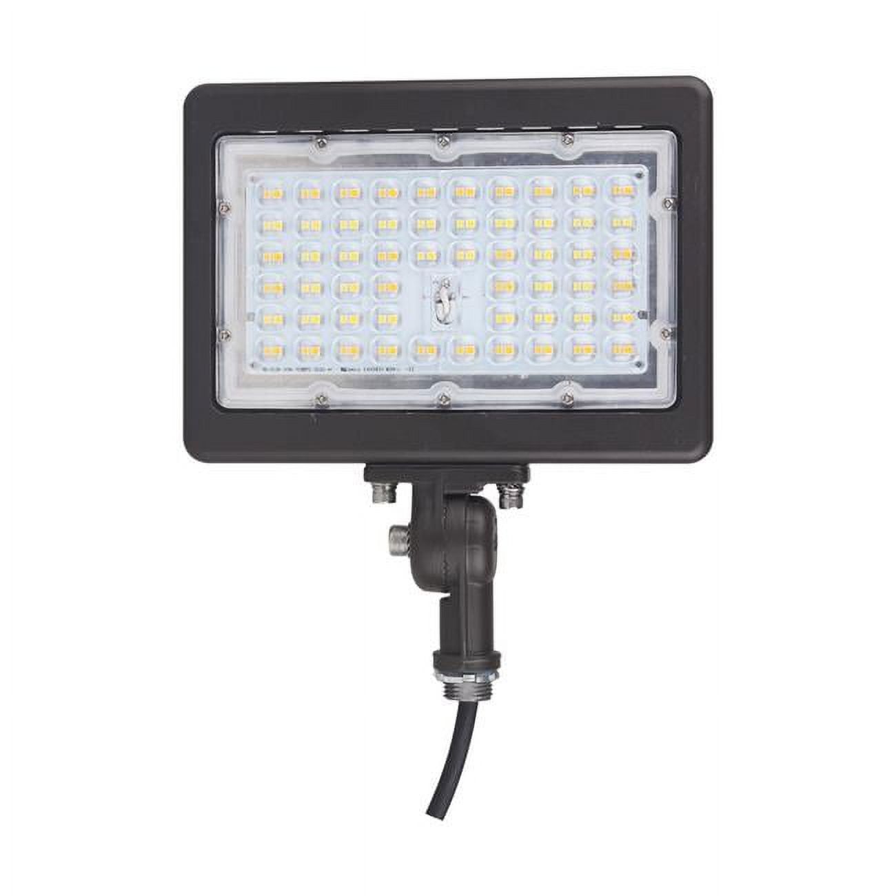 Satco 90W Bronze LED Flood Light with Polycarbonate Lens