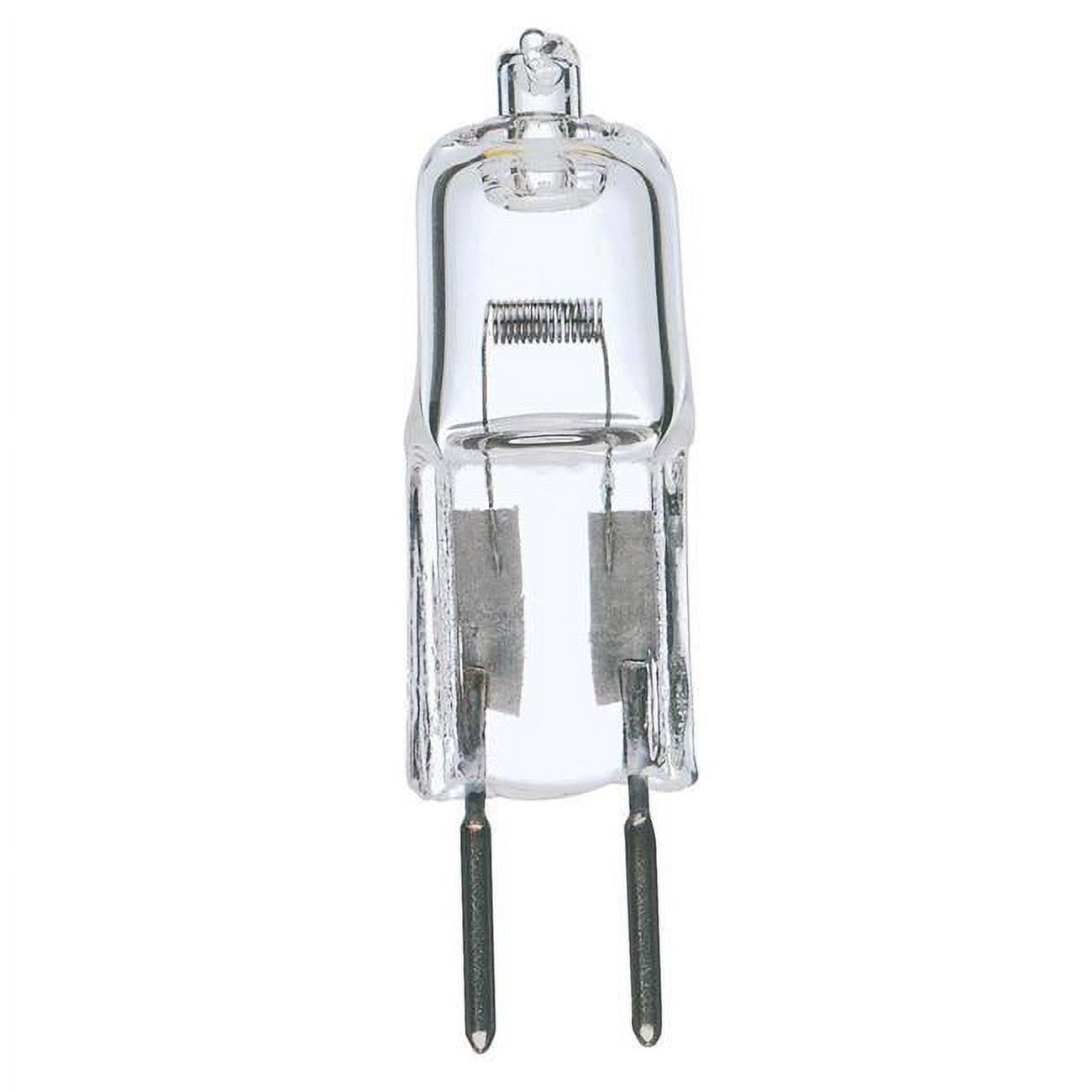 Clear 50-Watt T4 Bi-Pin Halogen Light Bulb