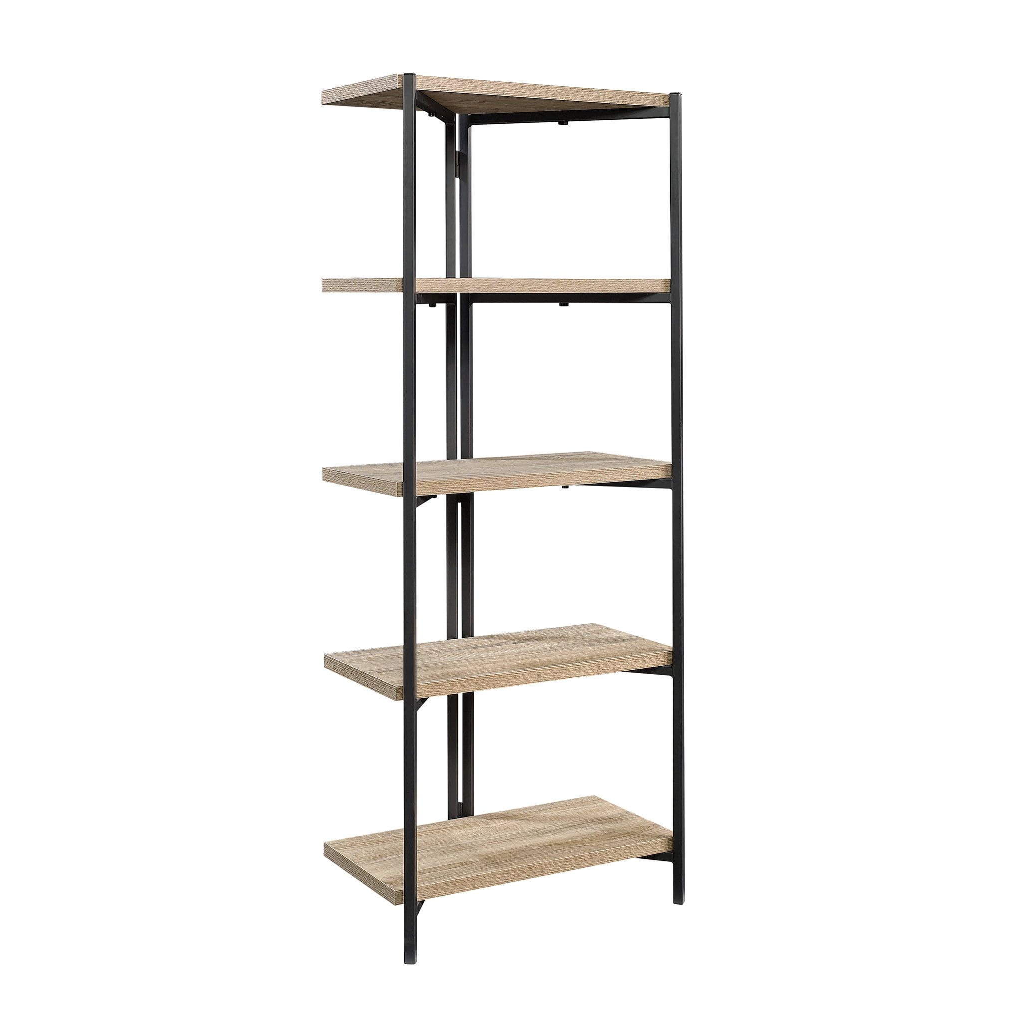 North Avenue Charter Oak 5-Shelf Floor-Standing Bookcase