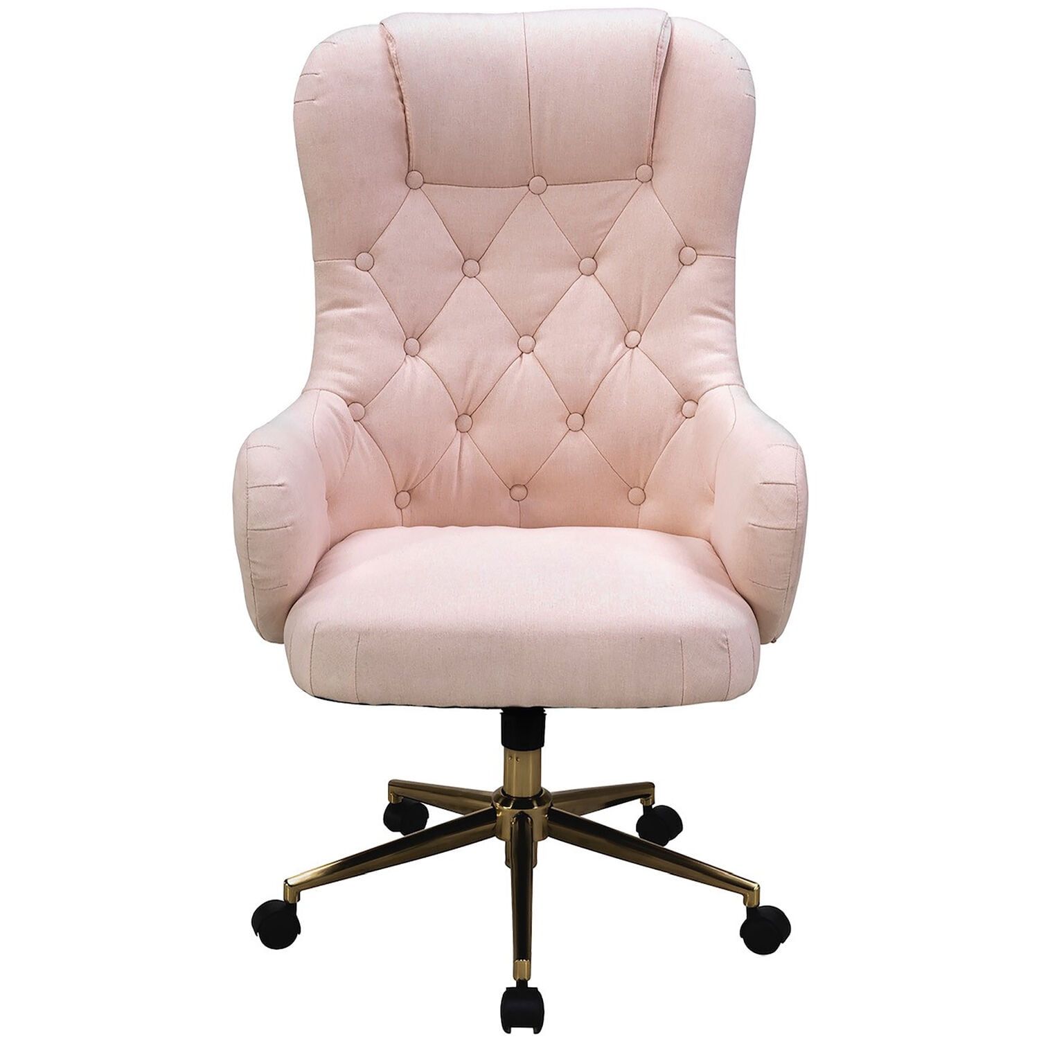 Savannah Pink Leather High Back Ergonomic Executive Chair