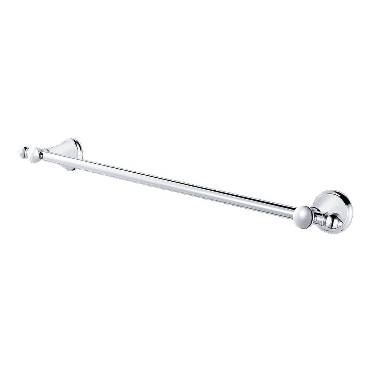 Saxton 18" Polished Chrome Single Bar Towel Rack