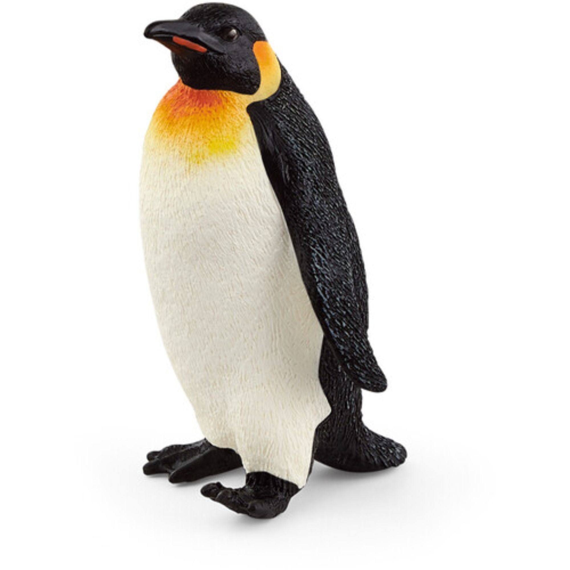 Hand-Painted Black and White Emperor Penguin Figurine