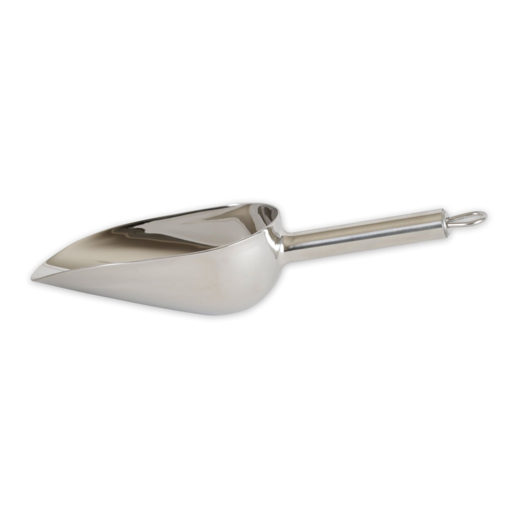 Medium Stainless Steel Scoop with Hanging Loop