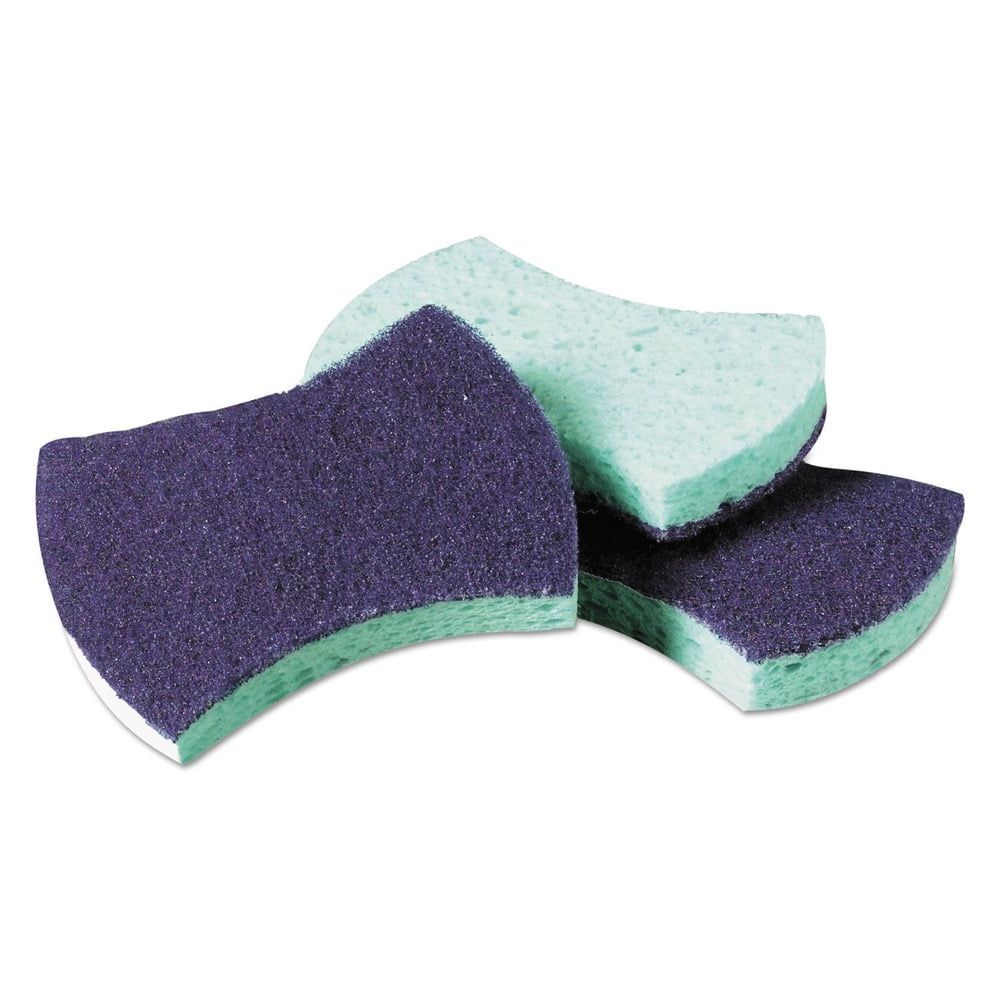 Blue and Teal Antimicrobial Power Sponge Set