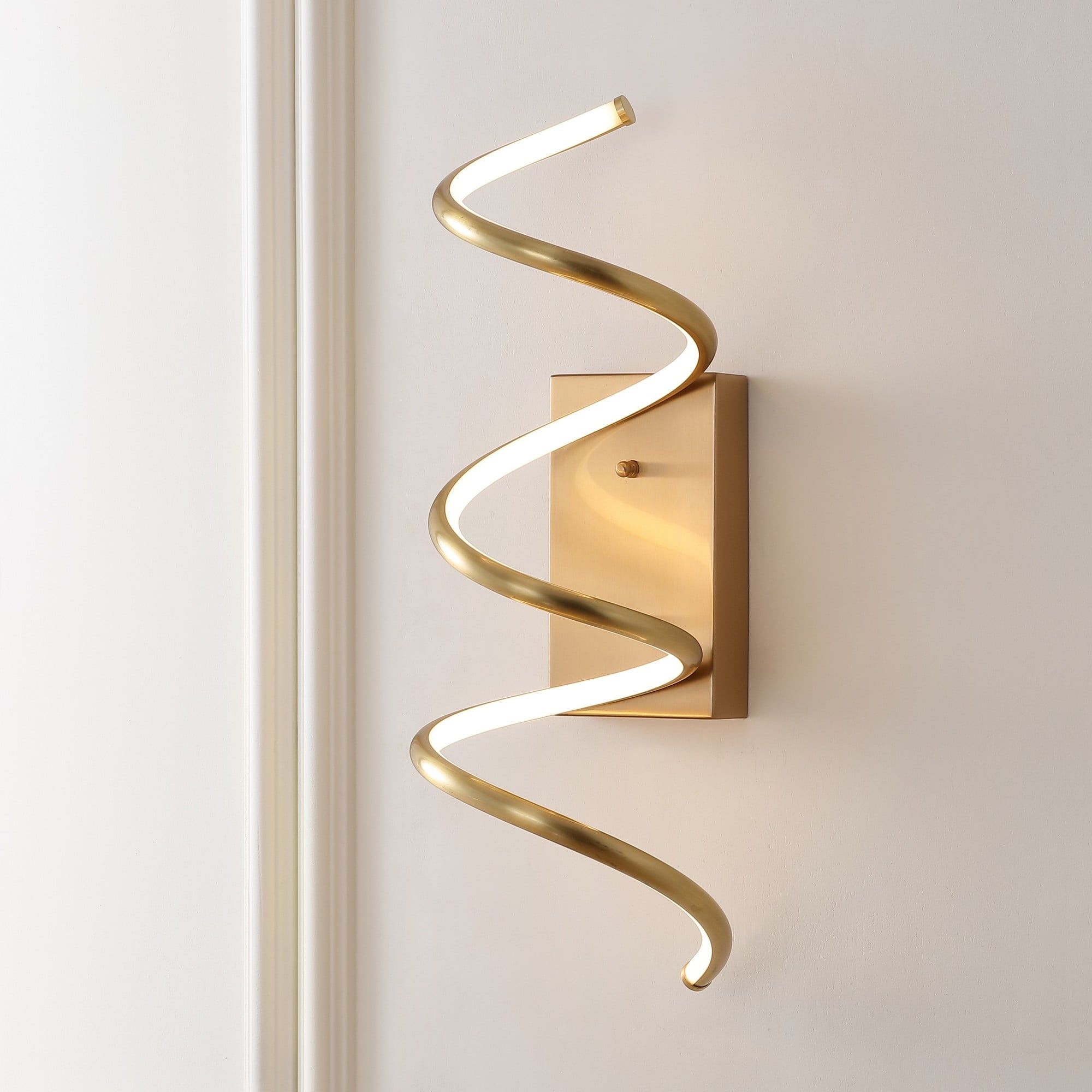 Scribble 20.5" Gold Steel LED Vanity Light