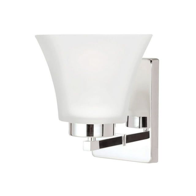 Bayfield Chrome Transitional 7.75" Energy Star Wall Sconce