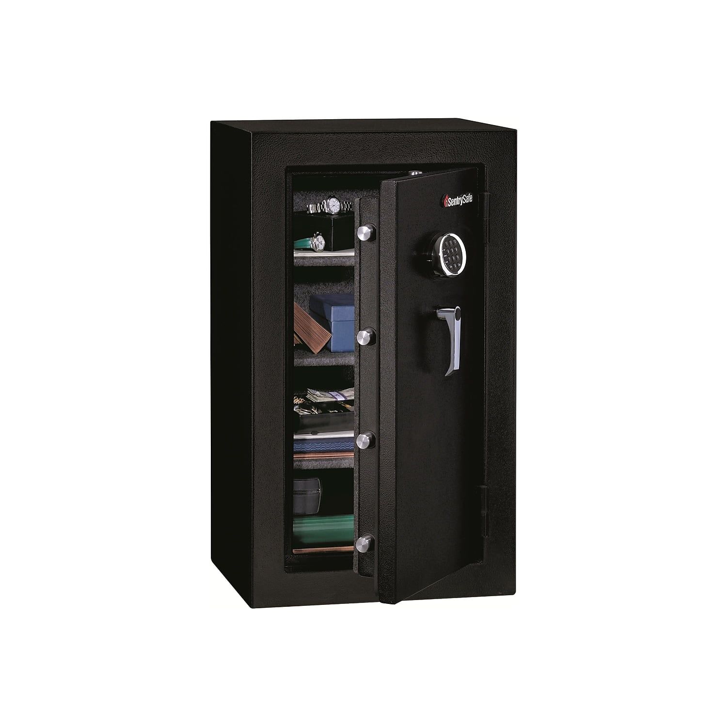 Black Digital Fireproof Waterproof Safe with Keypad Lock