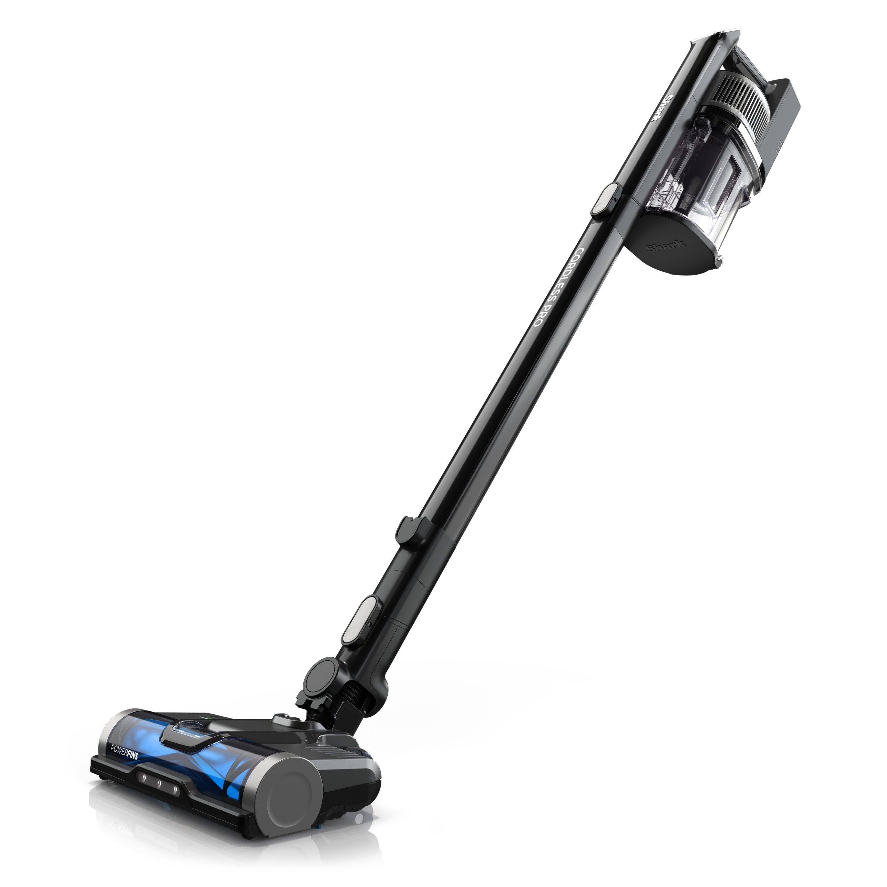 Blue Cordless Stick Vacuum Cleaner with HEPA Filter