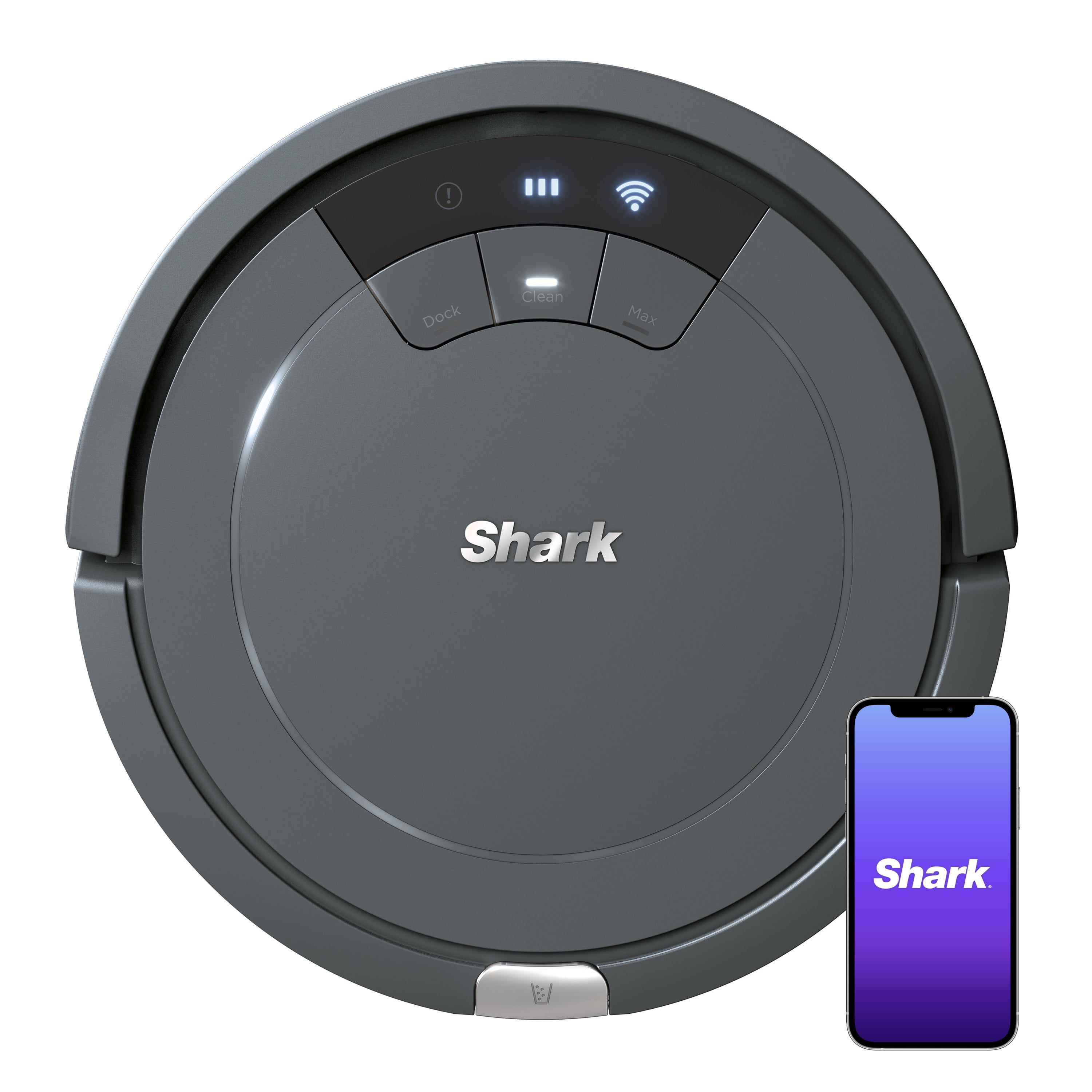 Shark Gray Cordless Robot Vacuum with Alexa and Google Assistant