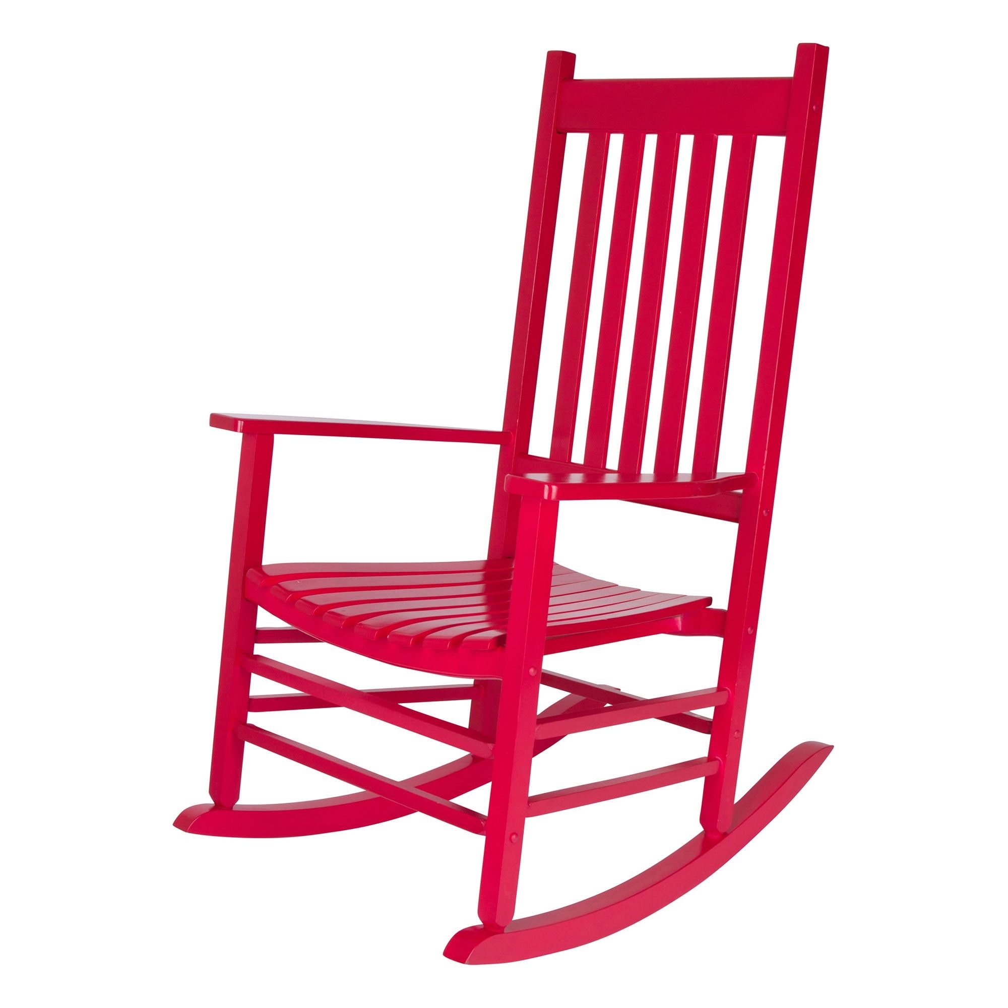 Vermont Red Hardwood Outdoor Rocking Chair with Arms