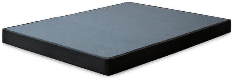 Queen Black Metal Low Profile Box Spring Foundation