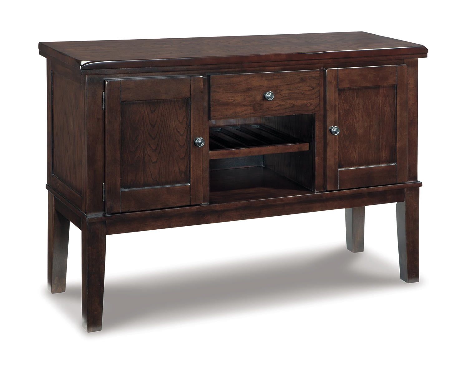 Haddigan Transitional Dark Brown Oak Dining Server