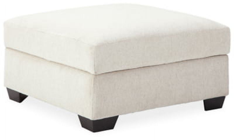 Snow White Modern Storage Ottoman with Built-in Table