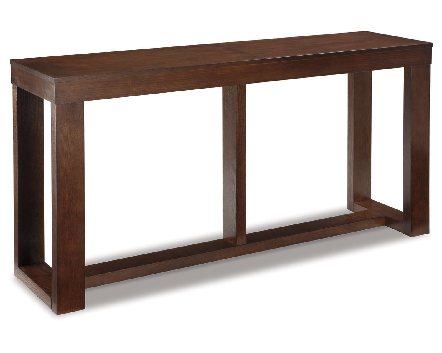 Watson Dark Brown Solid Hardwood Slim Console Table