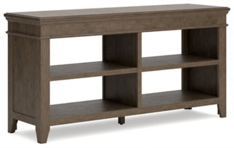 Signature Design by Ashley Traditional Janismore Credenza  Weathered Gray