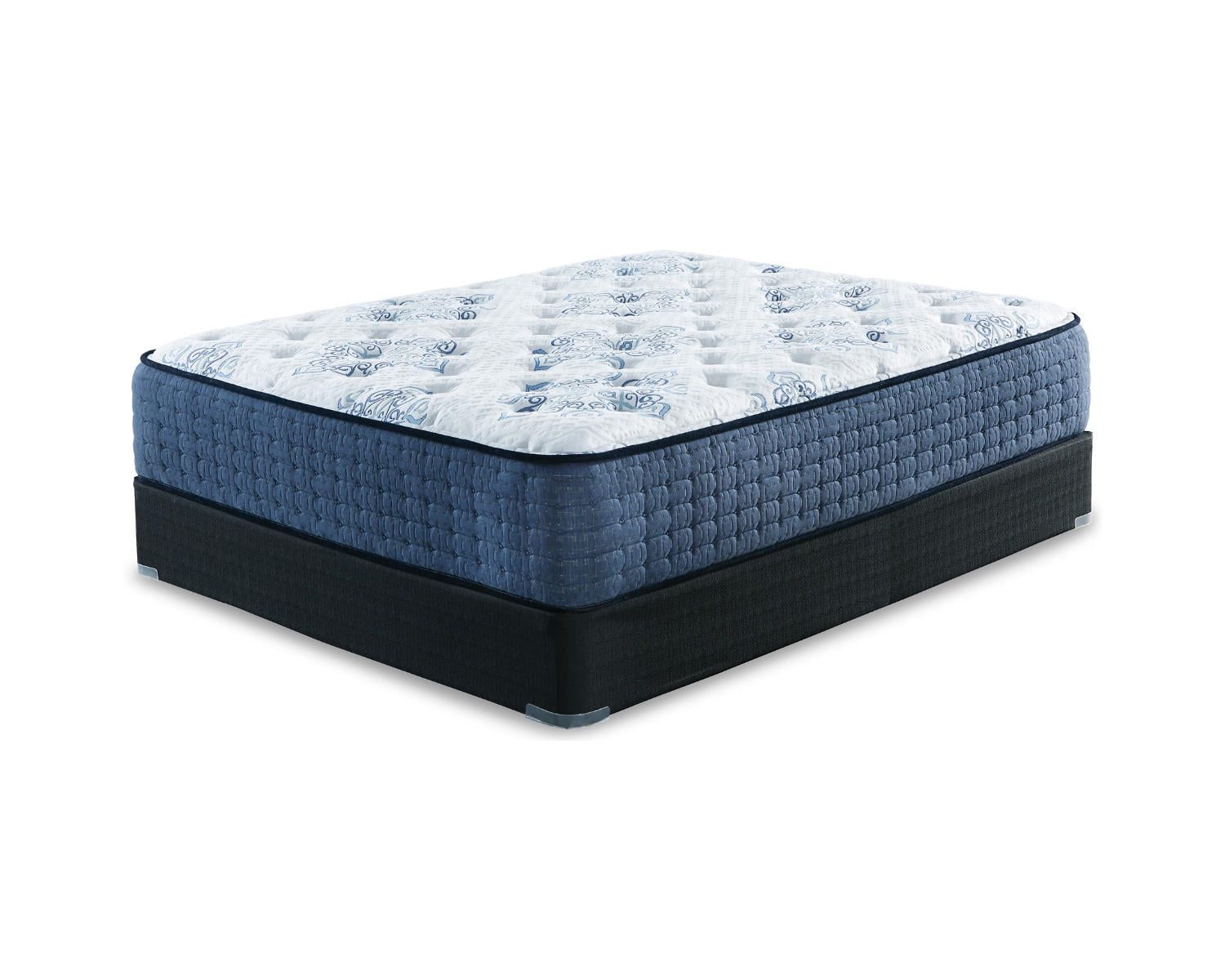 California King White Gel Memory Foam Innerspring Mattress