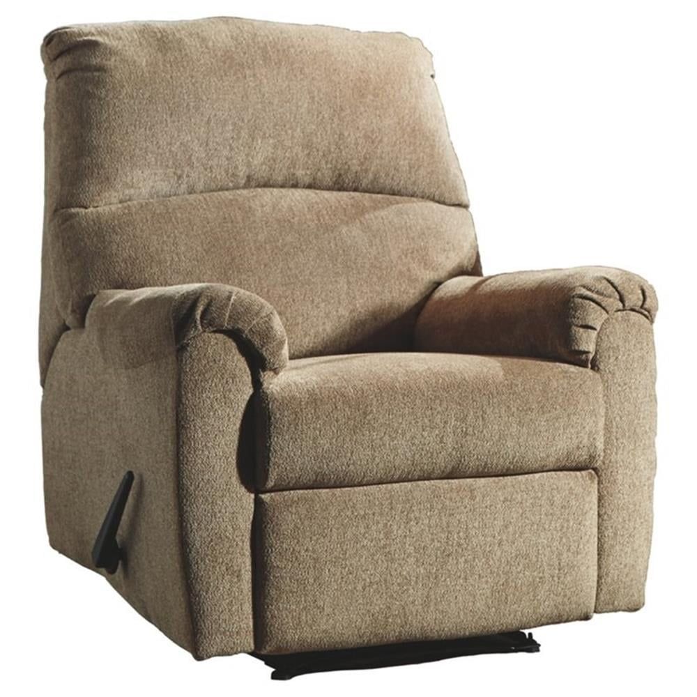 Mocha Contemporary Zero Wall Recliner Chair