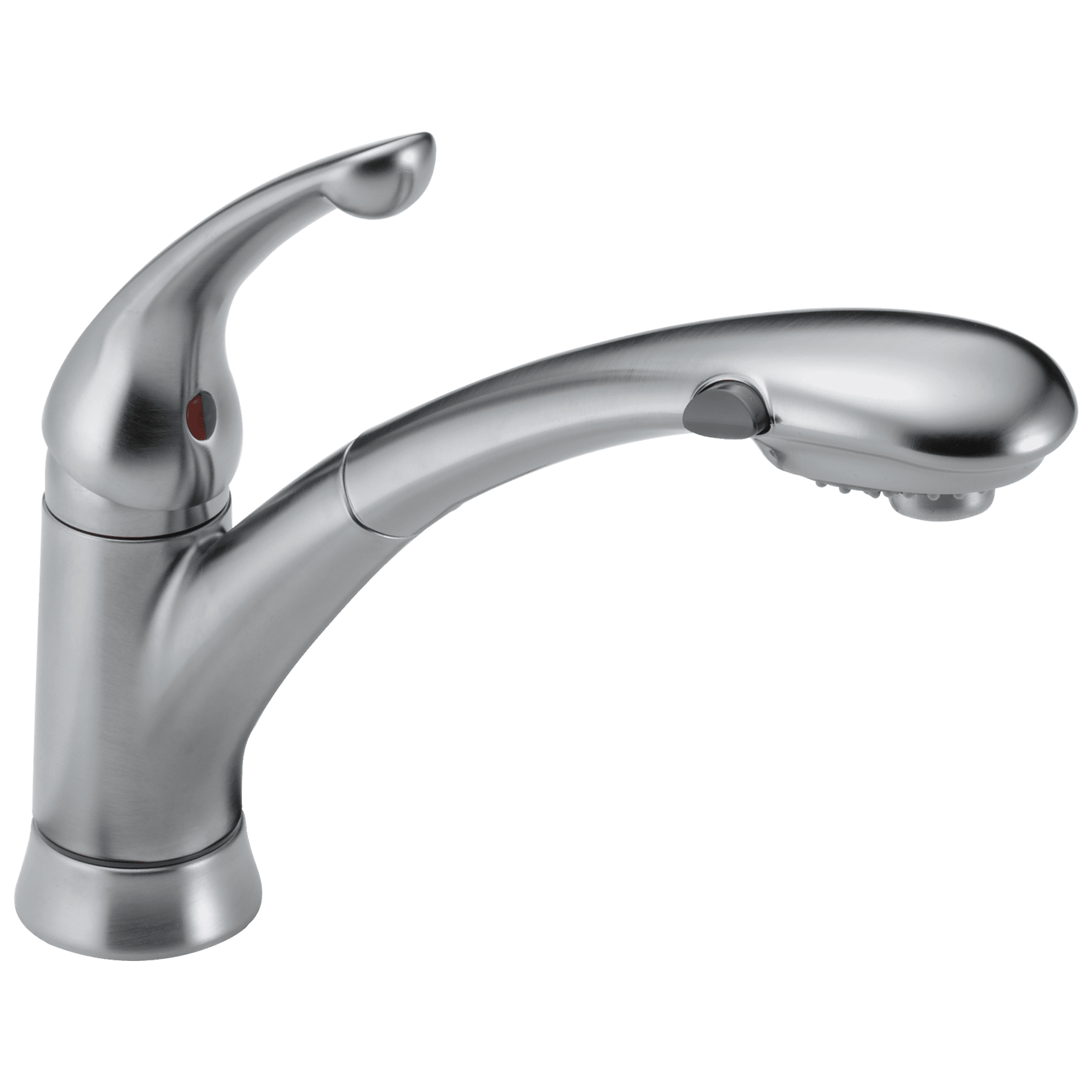 Arctic Stainless Steel Single Handle Pull-Out Kitchen Faucet