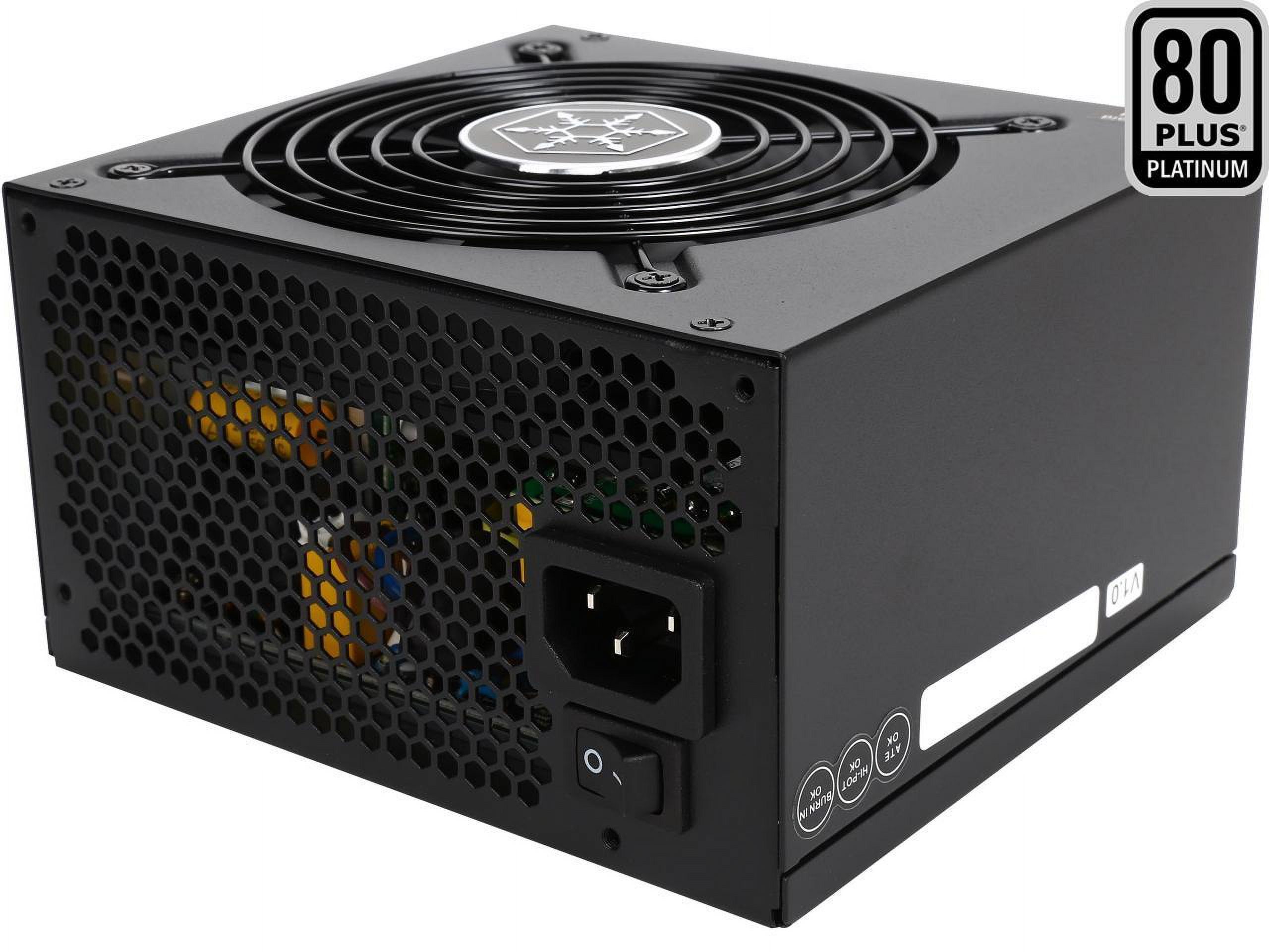 Black 750W Modular ATX Power Supply with 80 PLUS Platinum