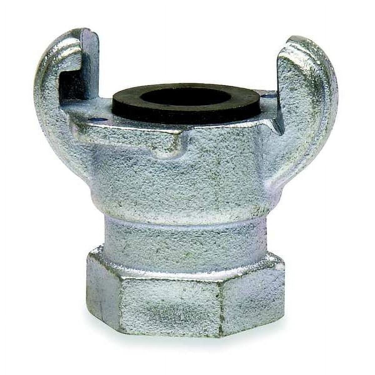 Zinc Plated Malleable Iron Universal Coupling, 1/2" FNPT