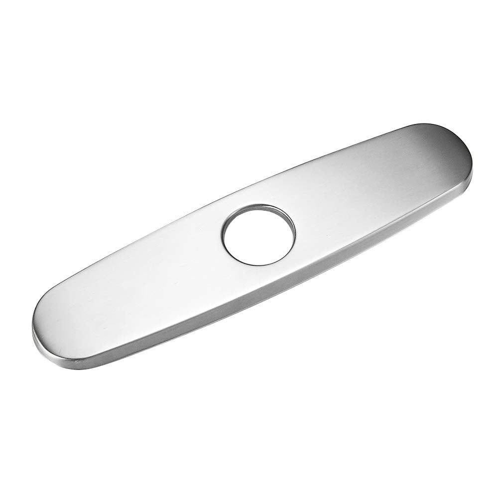 10 Inch Brushed Nickel Stainless Steel Kitchen Sink Escutcheon