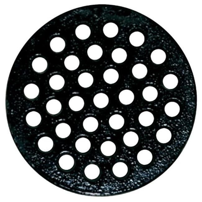 Sioux Chief 8-7/8 in. Black Epoxy Coated Cast Iron Floor Drain Strainer