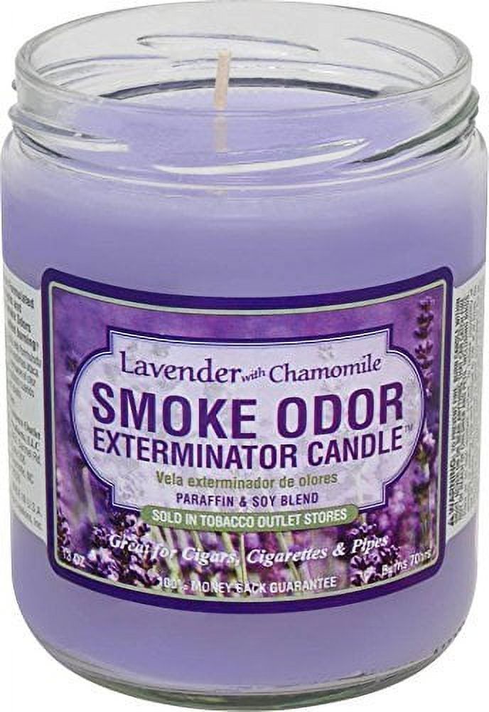 Lavender Chamomile 13oz Smoke Odor Eliminating Jar Candle