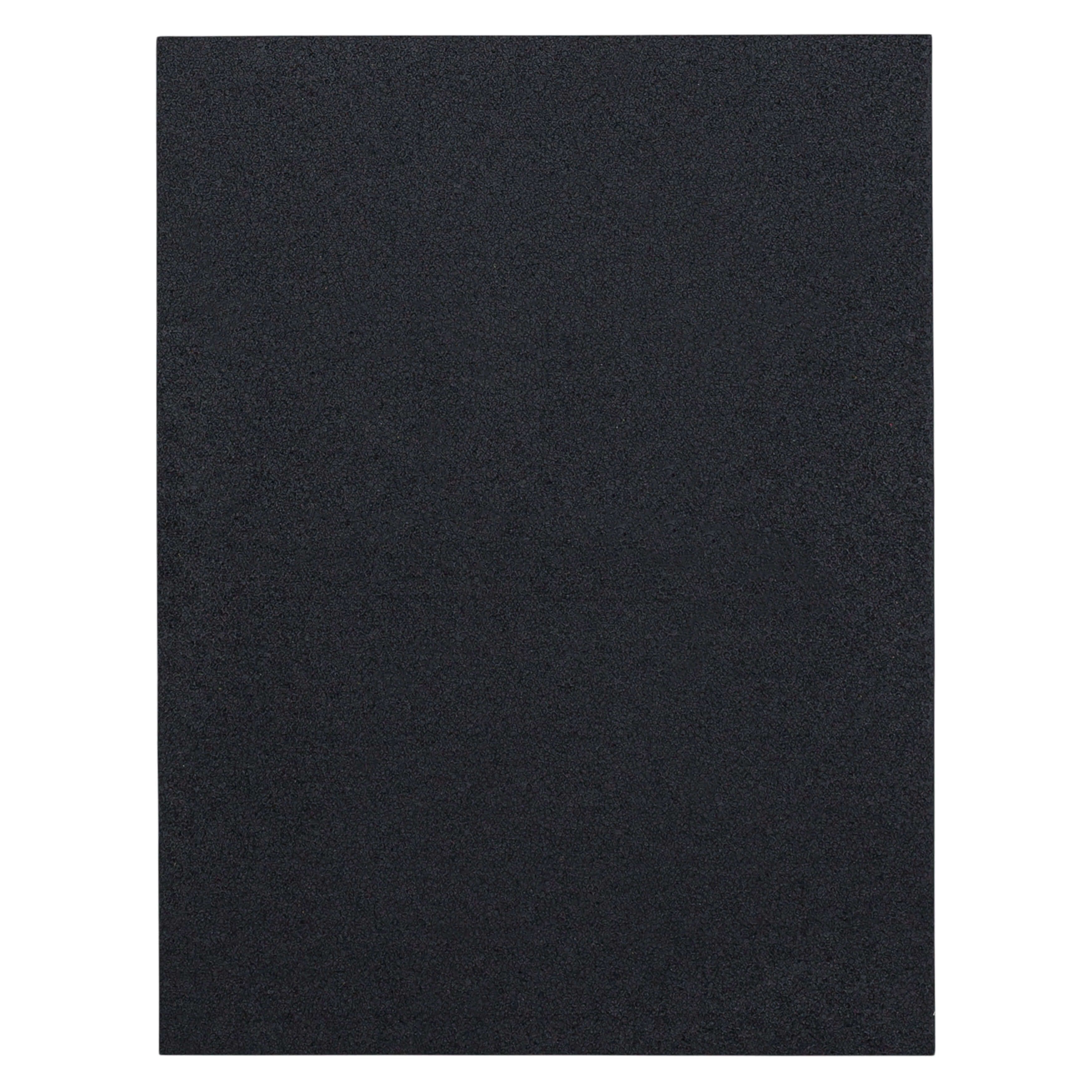 Black Heavy Duty Non-Skid Rubber Utility Mat 3' x 4'