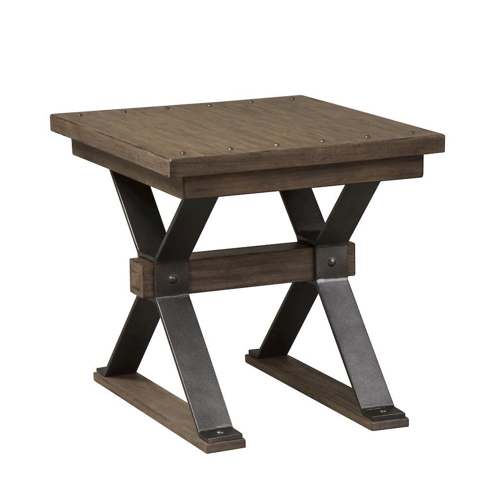 Sonoma Road Industrial 3-Piece Cocktail and End Tables Set