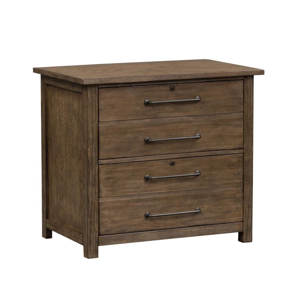 Sonoma Road Light Brown Lockable Lateral File Cabinet