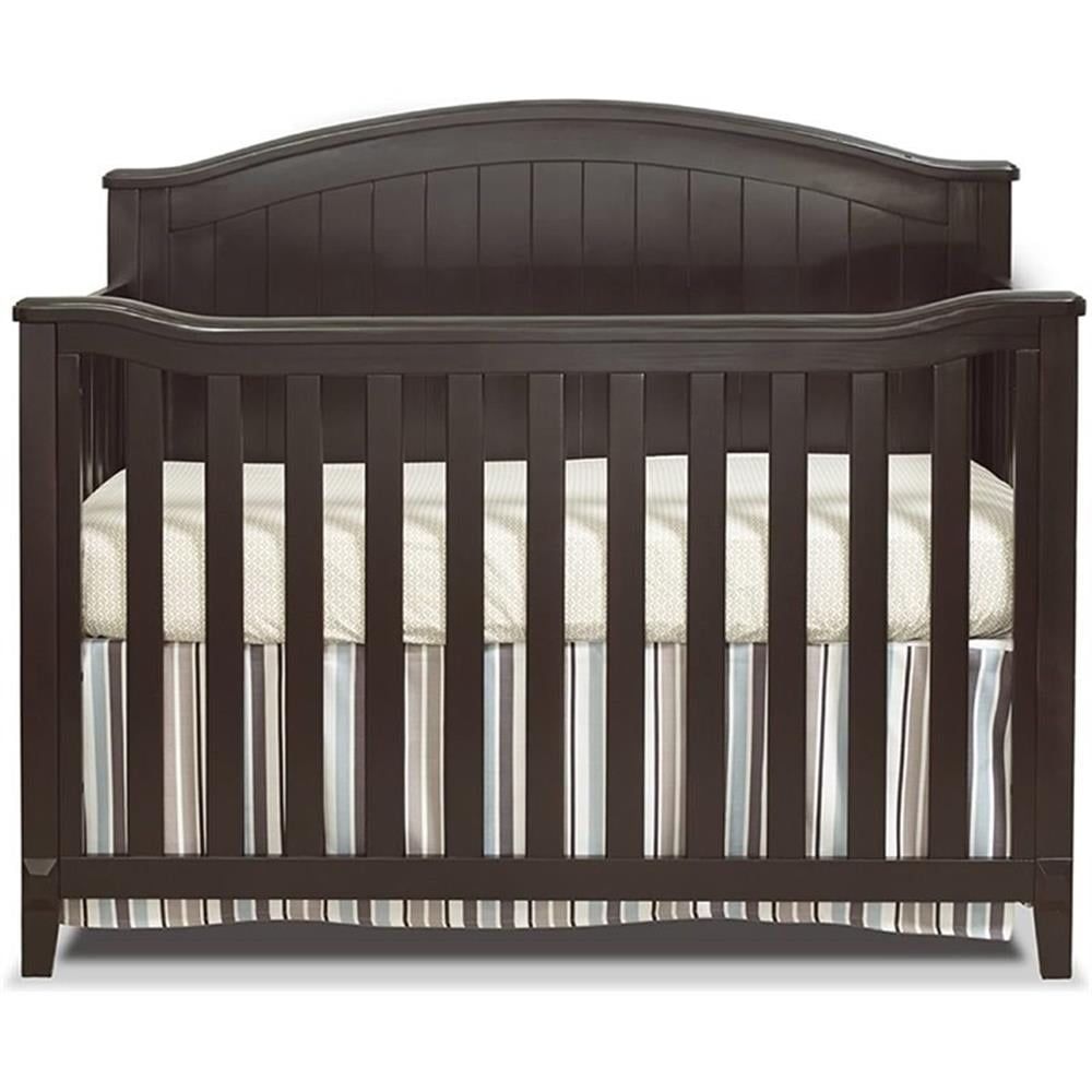 Espresso Pinewood 4-in-1 Convertible Crib