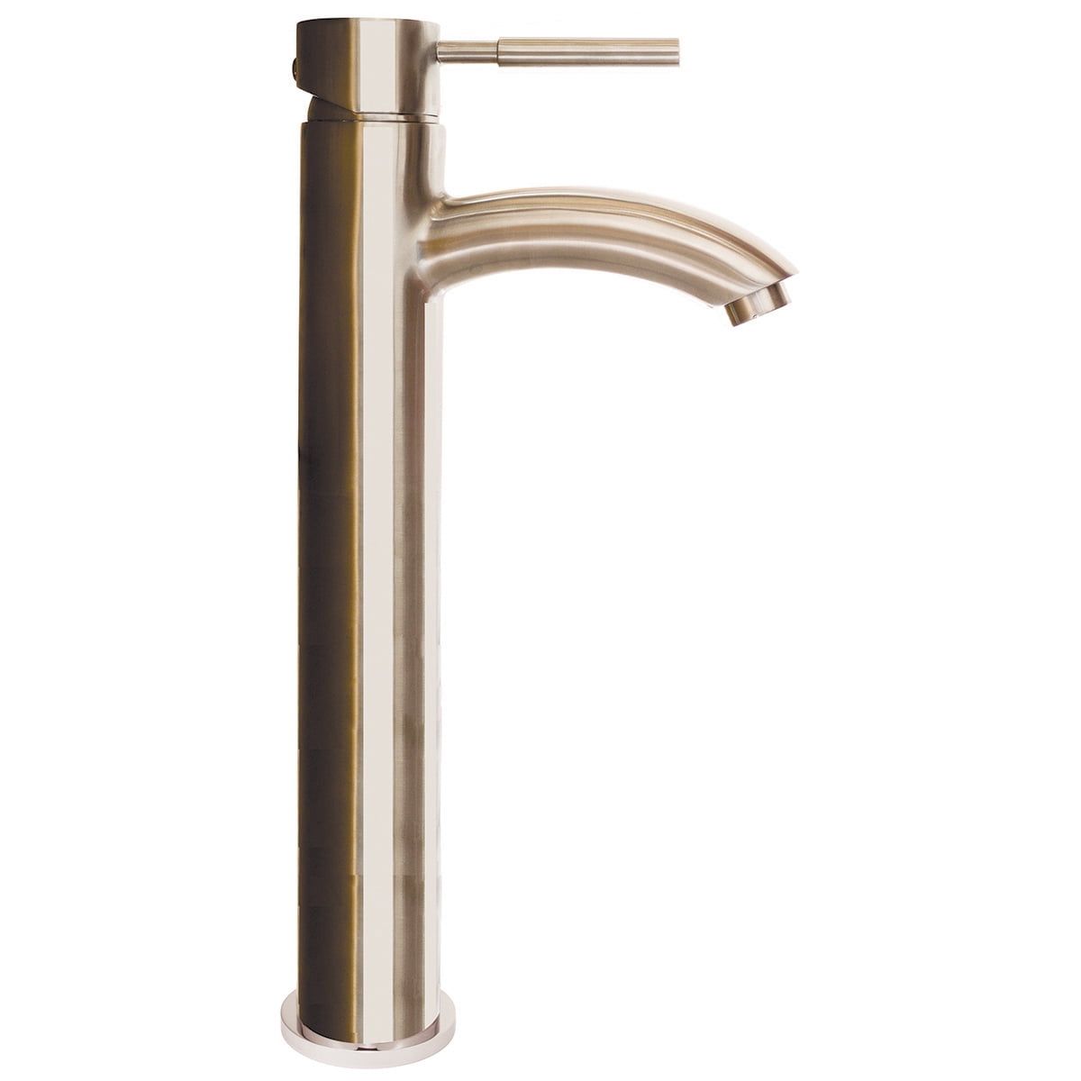 Neo Brushed Nickel Single Lever Vessel Sink Faucet