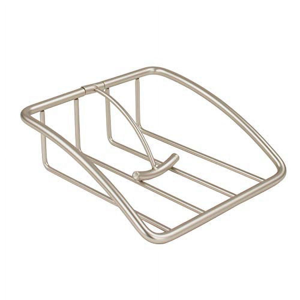 Satin Nickel Modern Metal Weighted Napkin Holder