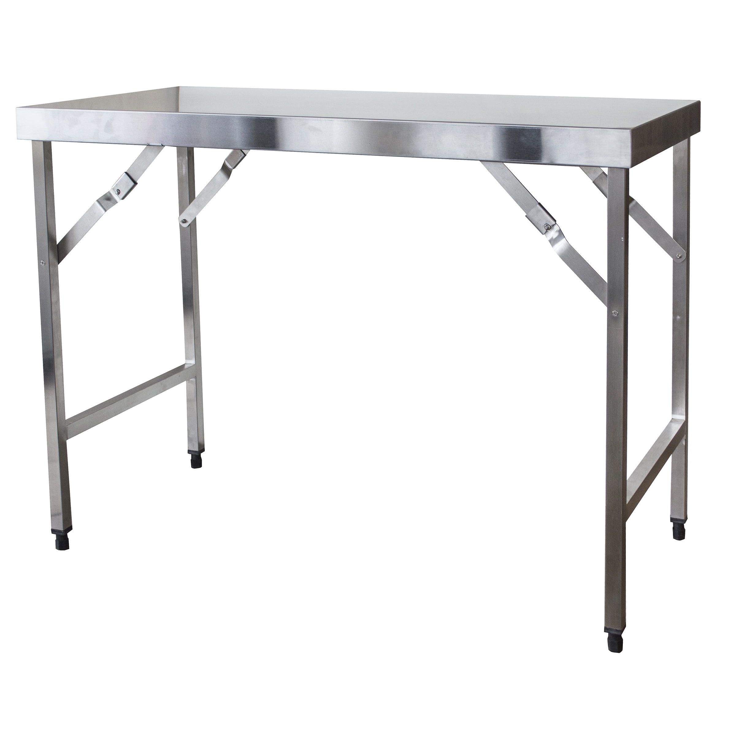 Stainless Steel Portable Folding Work Table for Patio