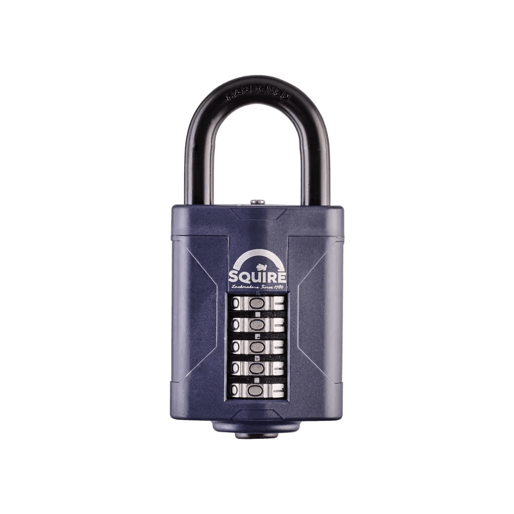 Squire Blue 60mm 5-Wheel Combination Padlock