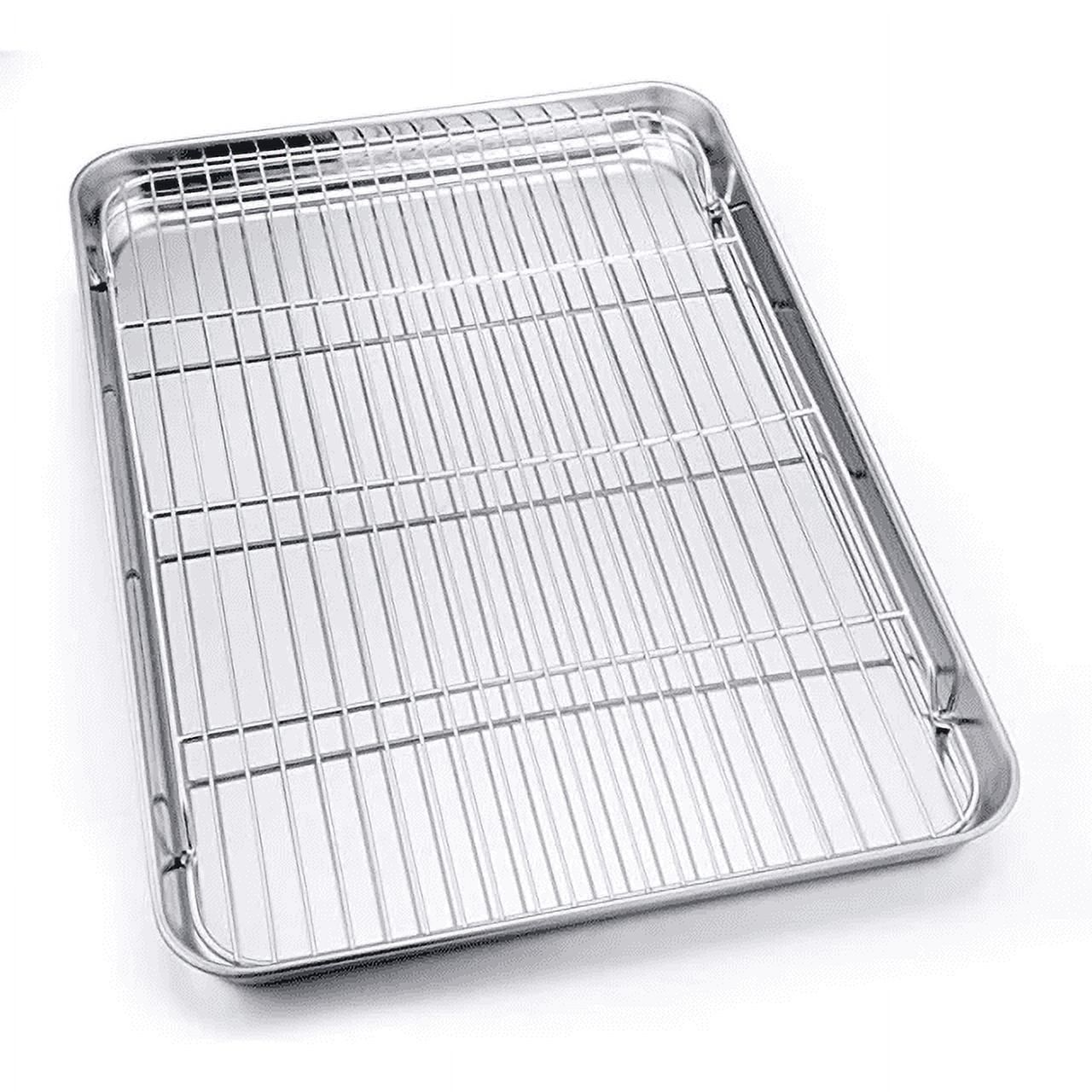 Stainless Steel Baking Sheet with Cooling Rack Set