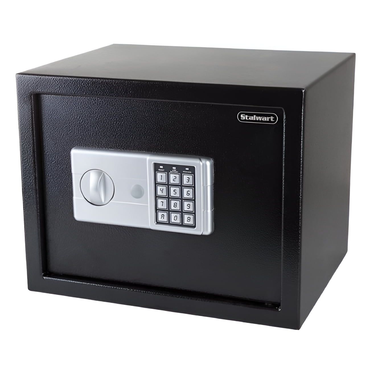 Stalwart Black Steel Digital Safe with Electronic Keypad