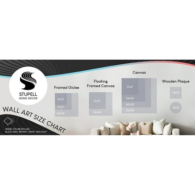 White Framed Beach Scene Canvas Print, 12 x 12