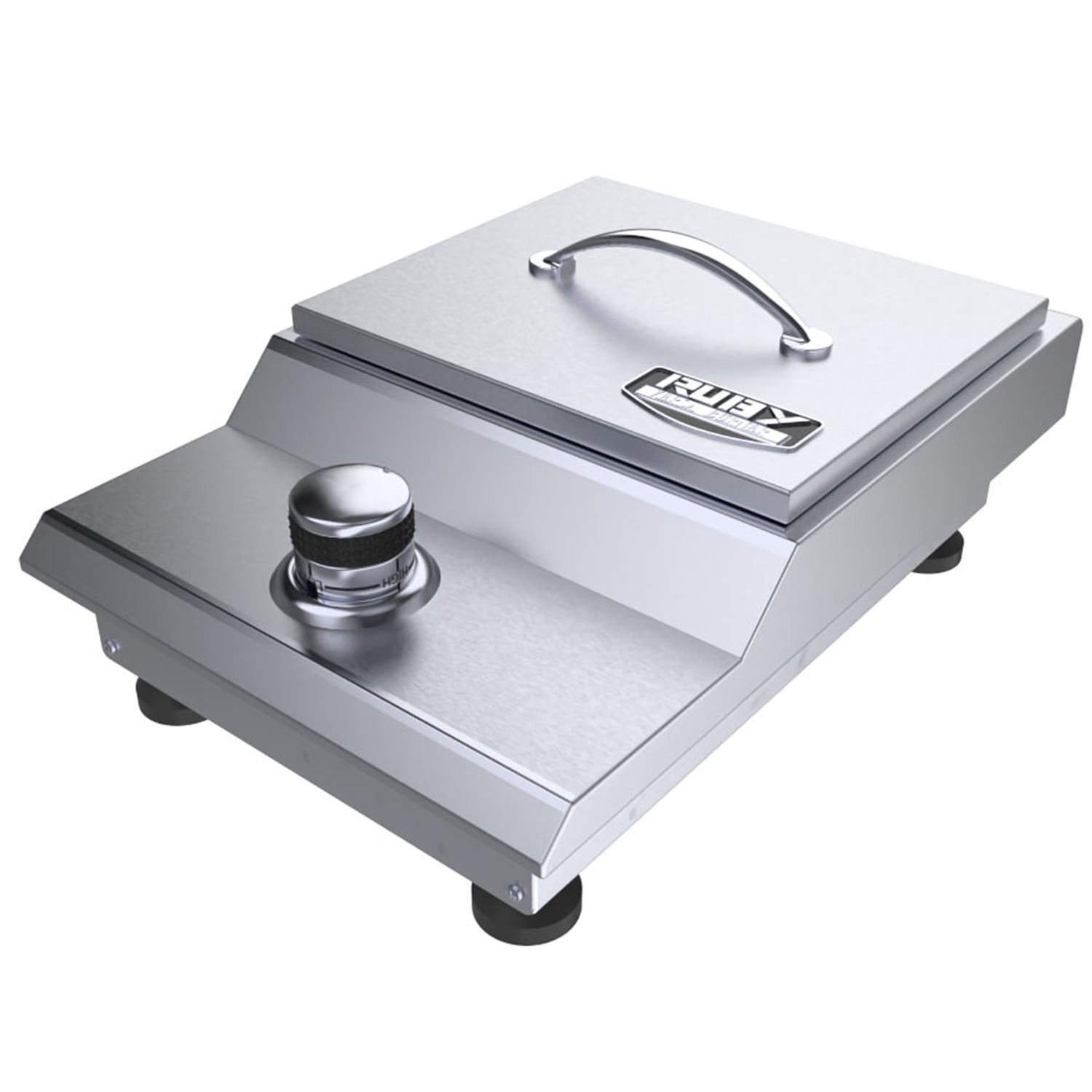 13-inch Stainless Steel Countertop or Drop-in Gas Burner