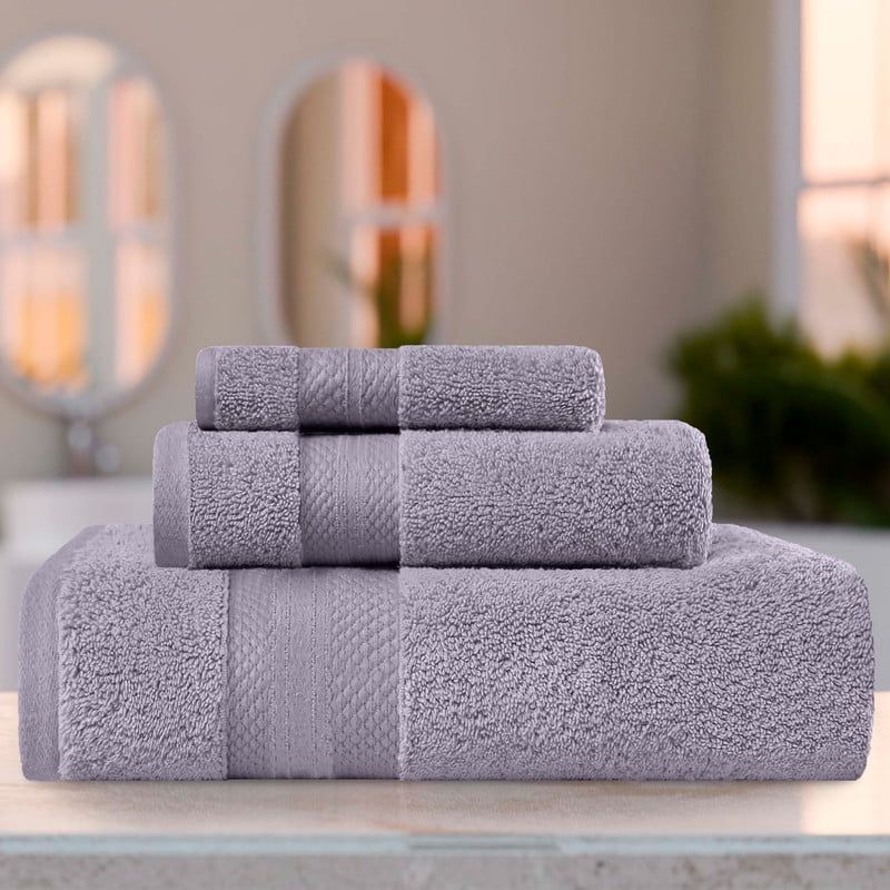 Wisteria Turkish Cotton 3-Piece Towel Set
